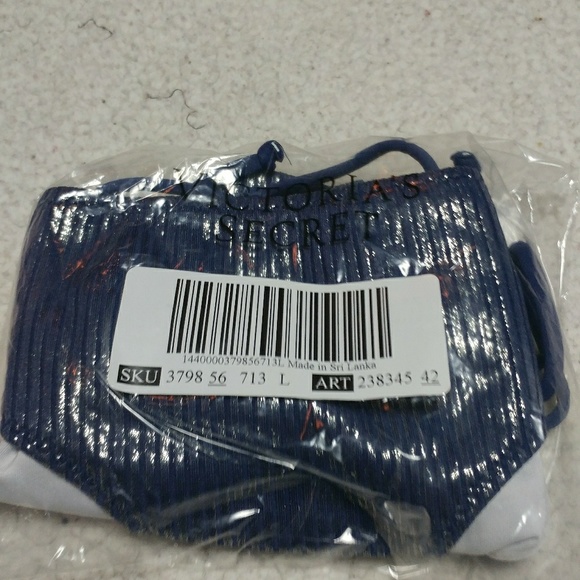 NW Victoria’s Secret Pink Lace up Cheekster bikini - Picture 4 of 6